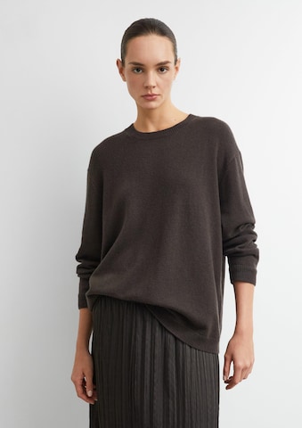Pull-over COMMA en marron : devant