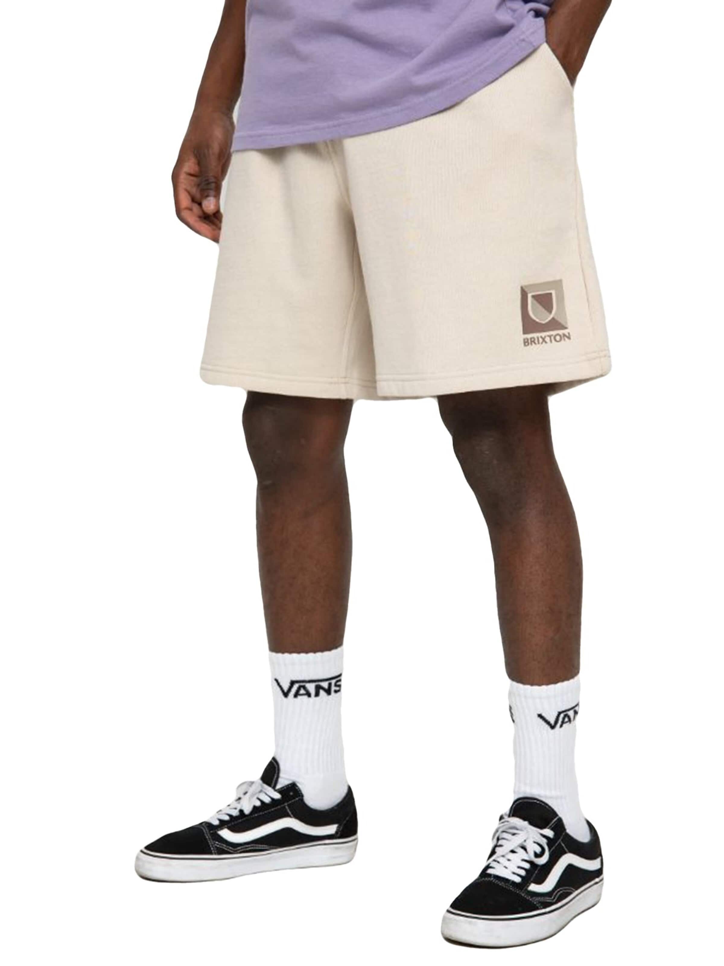 Brixton Baggy Bukser 'BETA' i beige: forside
