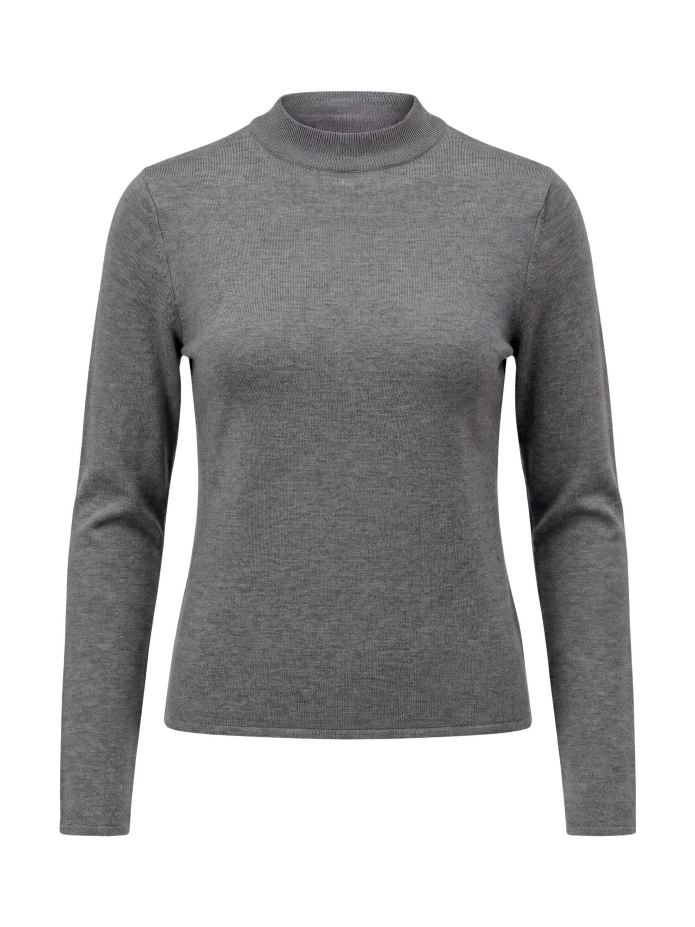 Pullover di zero in grigio: frontale