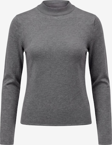 Pullover di zero in grigio: frontale