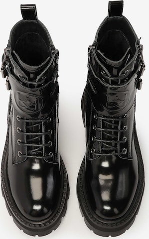 Kazar Lace-Up Ankle Boots in Black