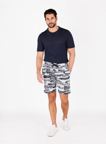 Key Largo - Loosefit Calças 'BILL' em azul