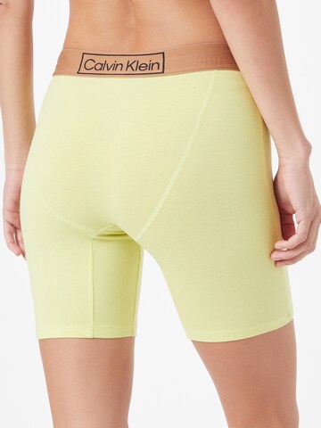 Pantaloncini da pigiama di Calvin Klein Underwear in giallo