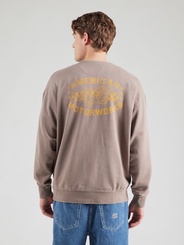 Felpa di WRANGLER in grigio: frontale