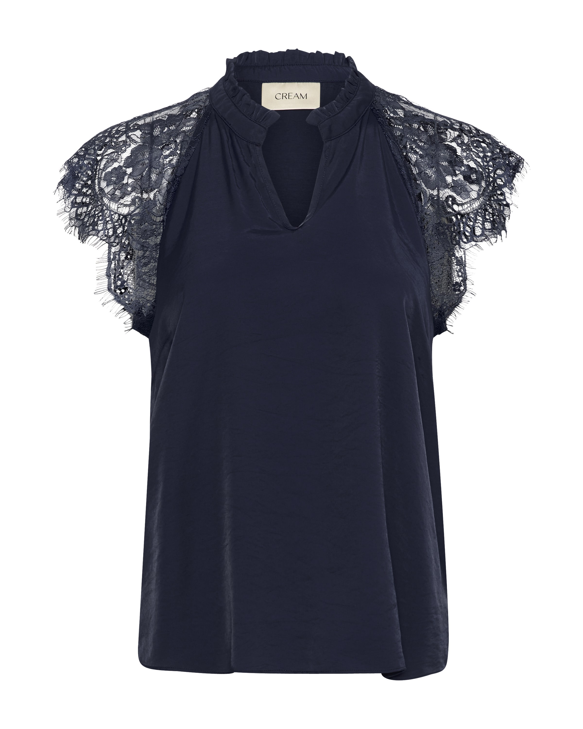 Cream Blúzka 'CR Nola' - Modrá: predná strana