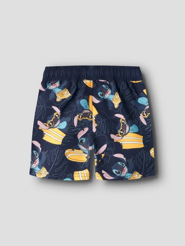 Shorts de bain 'Stitch' NAME IT en bleu