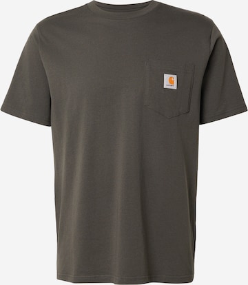 Carhartt WIP - Camisa em verde: frente