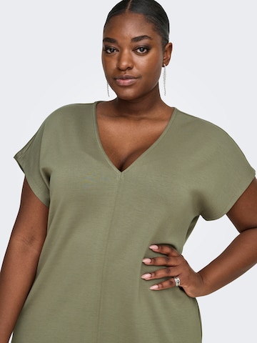 ONLY Carmakoma - Vestido 'CARLISE' em verde