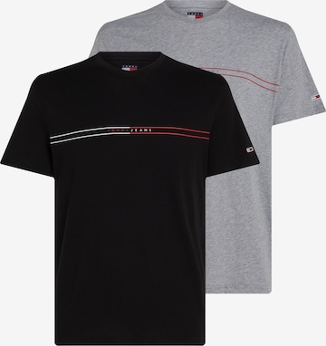 T-Shirt Tommy Jeans en gris : devant