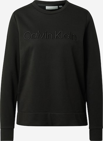 Calvin Klein Mikina – černá: přední strana