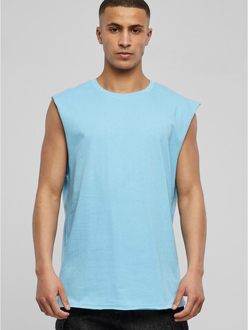 Urban Classics Shirt in Blauw: voorkant