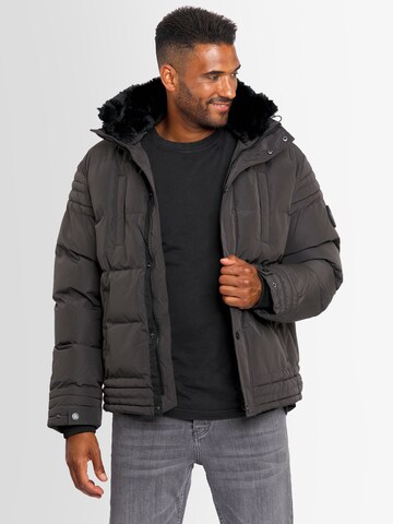 Alessandro Salvarini Winter Jacket 'Fabiano' in Grey