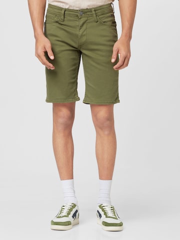 BLEND Regular Shorts in Grün: predná strana