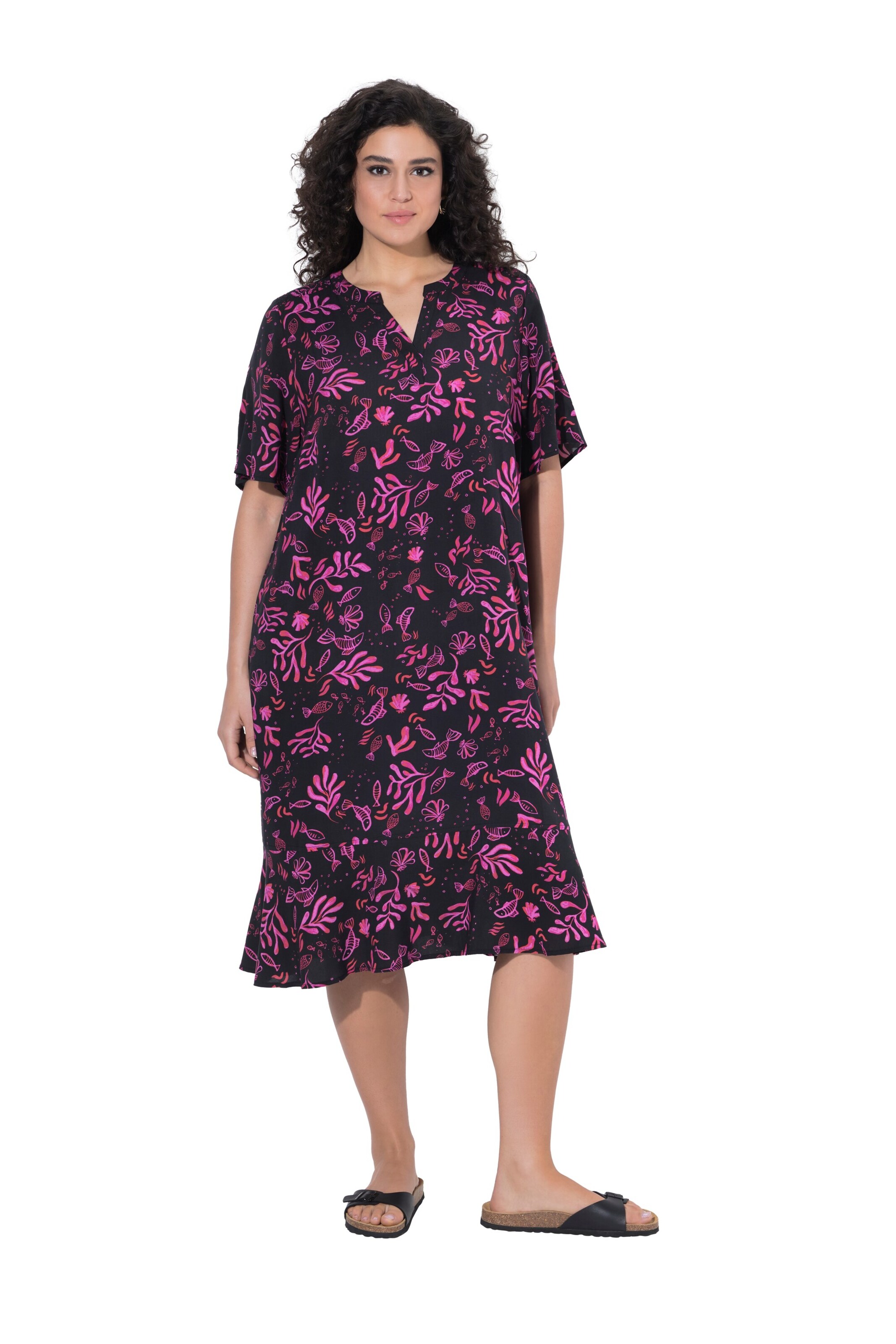 Ulla Popken Kleid in Schwarz