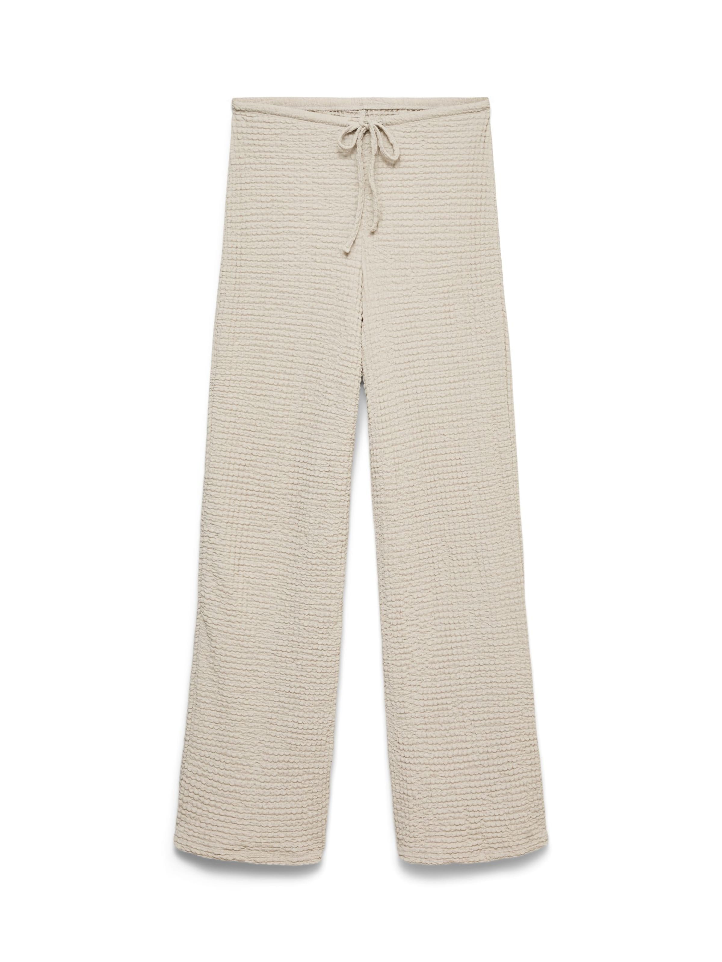 VERO MODA - Pierna ancha Pantalón 'VMLina' en beige: frente