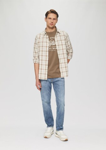 s.Oliver Shirt in Beige