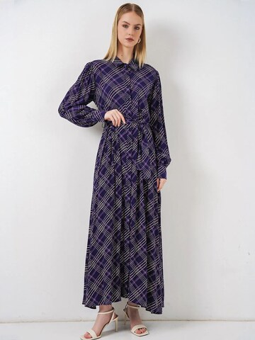 Bigdart Dress in Purple: front