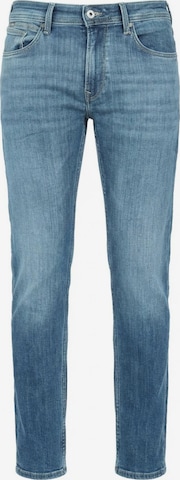 Coupe slim Jean 'Slim Hatch' Pepe en bleu : devant