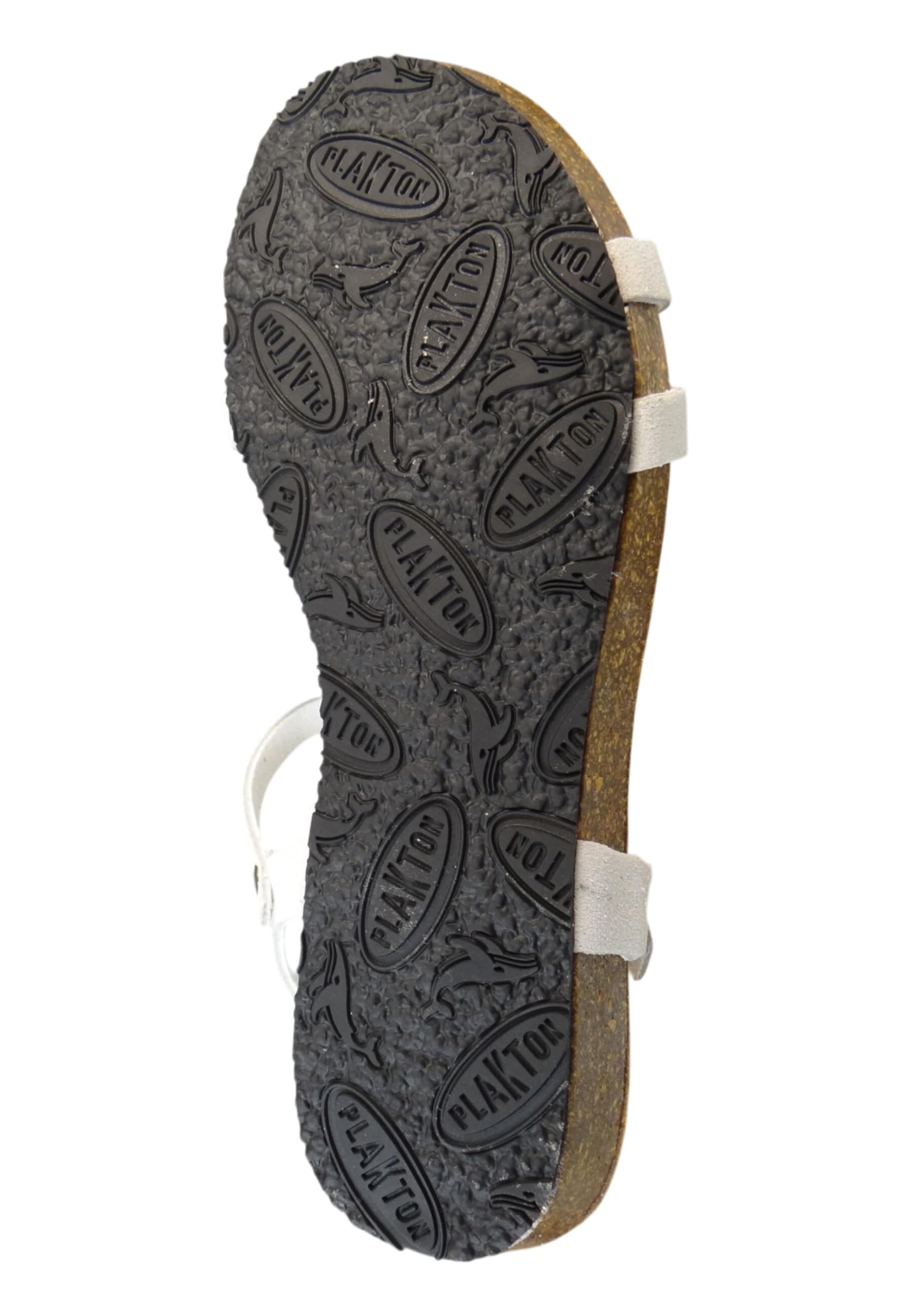 Plakton Strap sandal 'Fran Date' in White