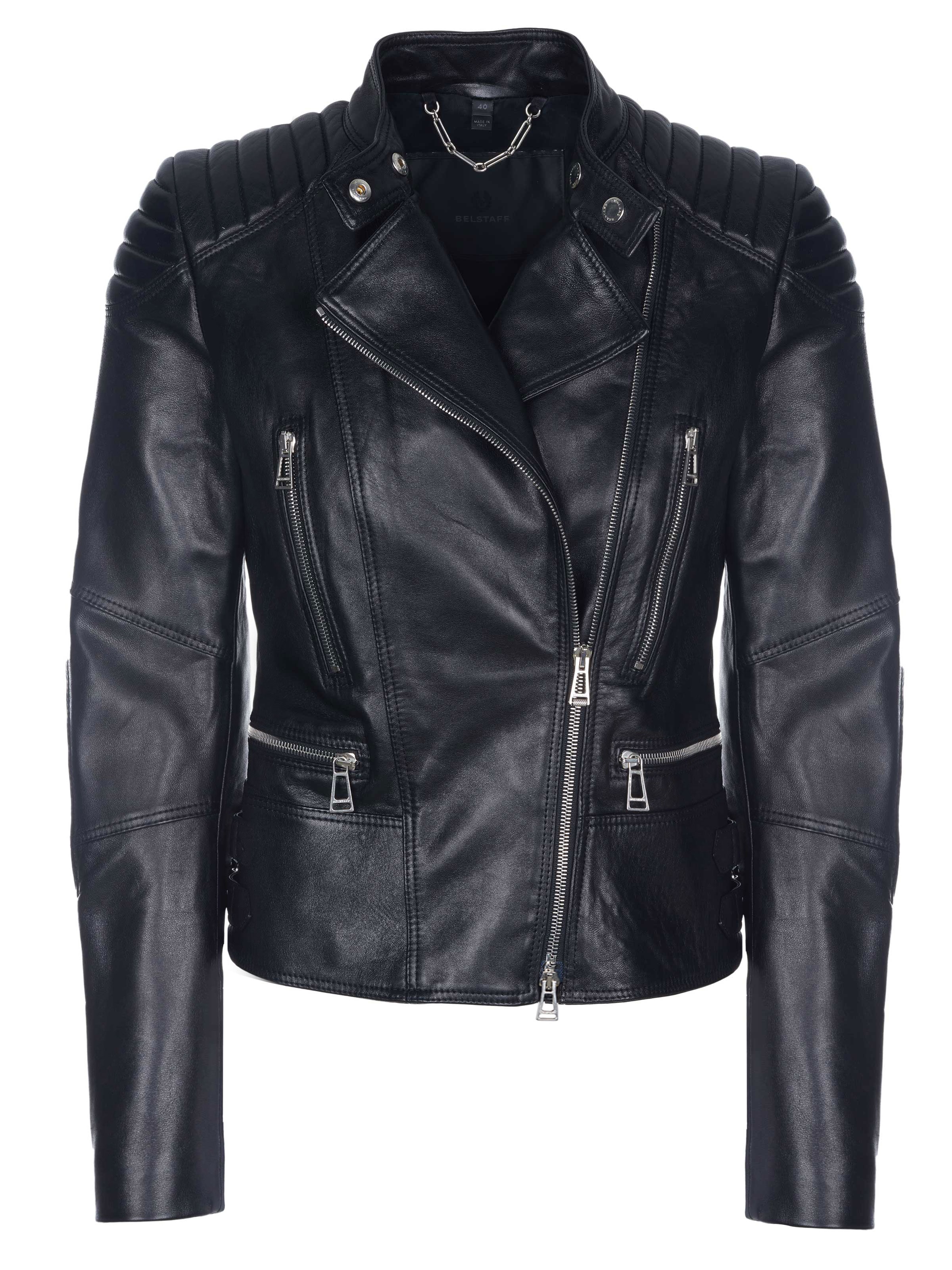 Belstaff Between-Season Jacket 'Belstaff Jacke' in Black: front