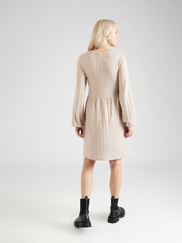 JDY Knitted dress 'ANDREA' in Brown