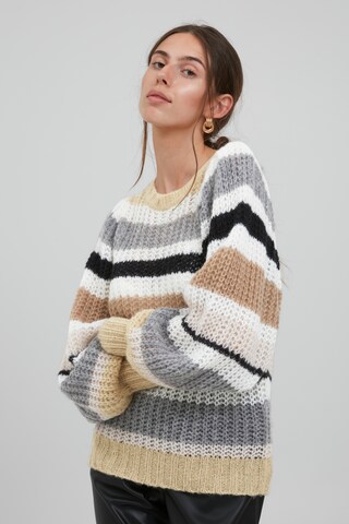 ICHI - Jersey 'Ihmaise' en beige