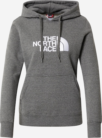 THE NORTH FACE Sweatshirt 'Drew Peak' in Grijs: voorkant