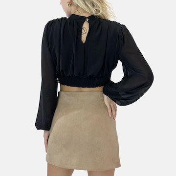 Elara Blouse in Zwart