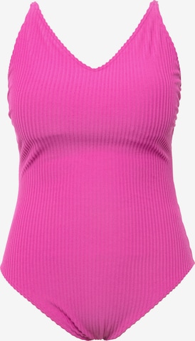 Studio Untold T-shirt Swimsuit in Pink: front