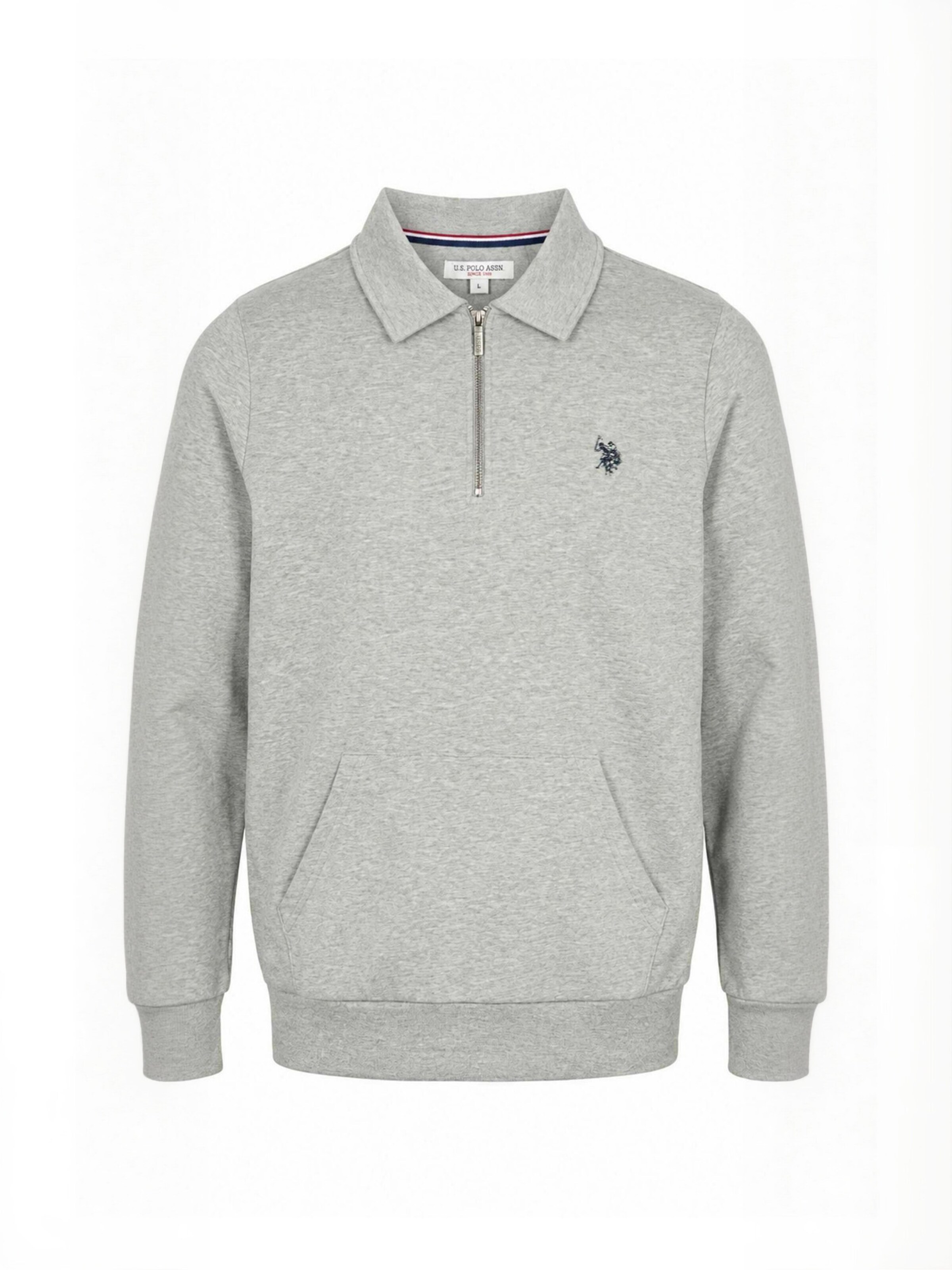 U.S. POLO ASSN. Neulepaita ' UMDagur ' värissä harmaa: etupuoli