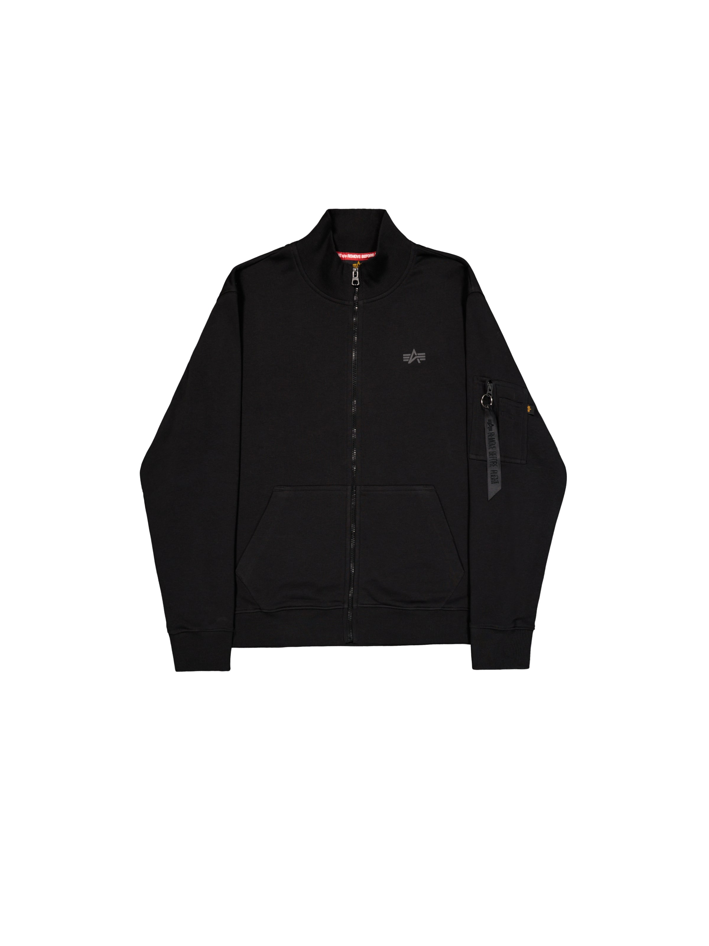 ALPHA INDUSTRIES Between-Season Jacket in Black: front