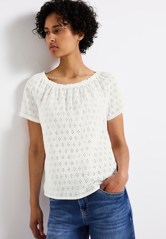 STREET ONE Bluse in Weiß: Vorderseite