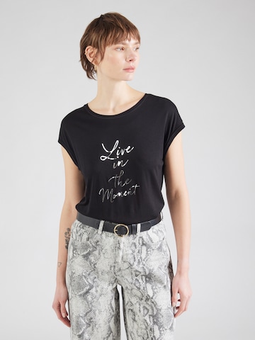 T-shirt 'Nadia' ABOUT YOU en noir : devant