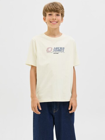 Jack & Jones Junior Shirt in Wit: voorkant
