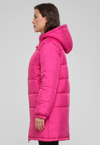 Urban Classics Winter Jacket in Pink