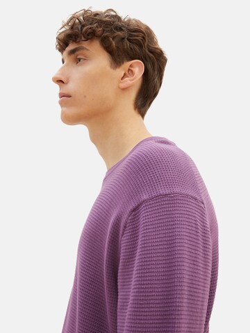 Pull-over TOM TAILOR DENIM en violet