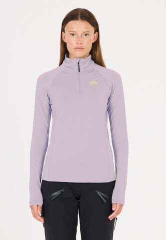 SOS Functioneel shirt 'Stratos' in Lila: voorkant