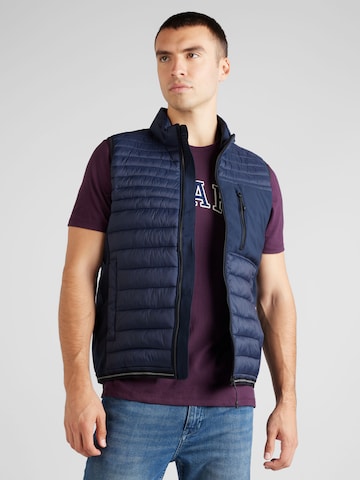 s.Oliver Vest in Blue: front