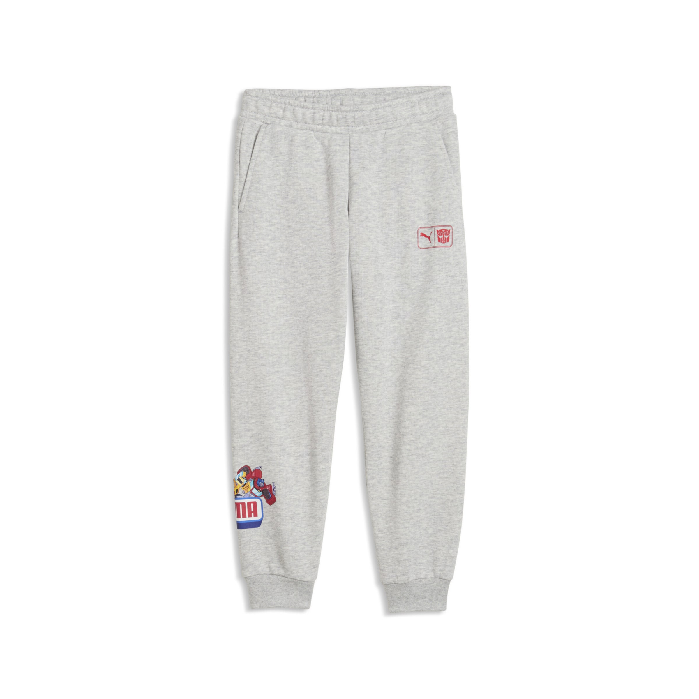 PUMA Regular Workout Pants in Grey: front