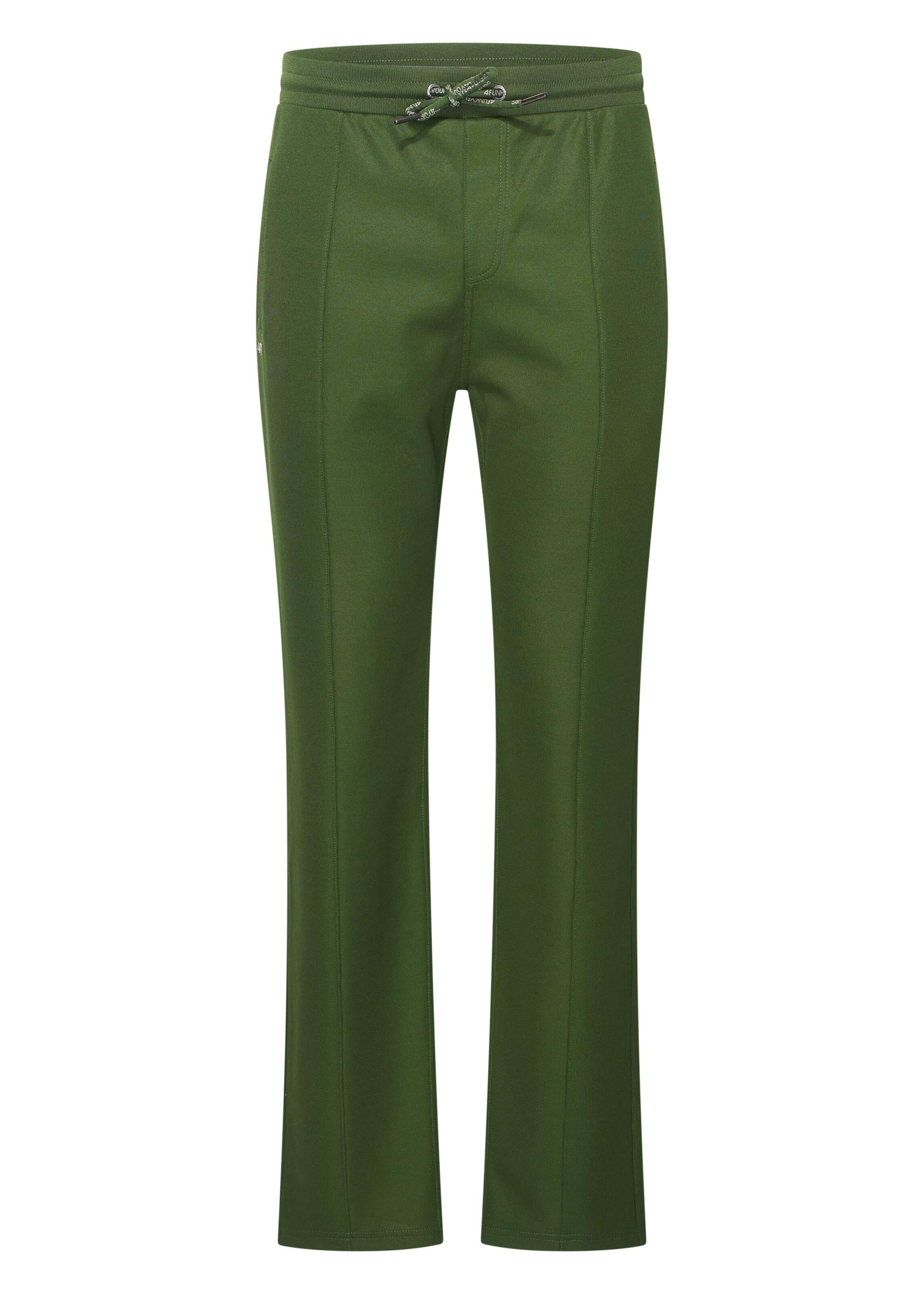 4funkyflavours Tapered Broek 'Armaghetton' in Groen: voorkant