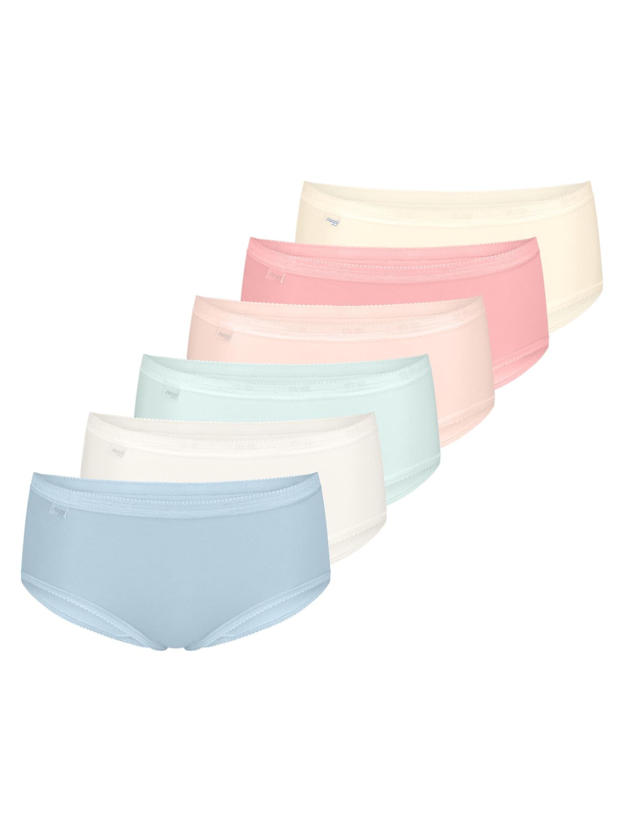 SLOGGI Slip 'Basic+' in Gemengde kleuren: voorkant