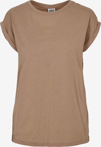 T-shirt Urban Classics en beige : devant