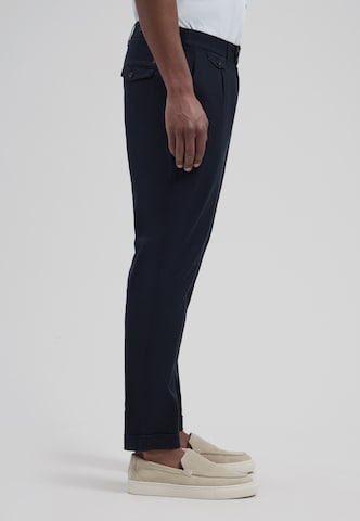Regular Pantalon chino 'Marlon Pleat' Dstrezzed en bleu
