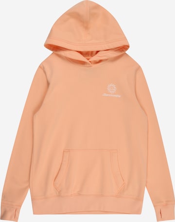 Abercrombie & Fitch Sweatshirt in Orange: front