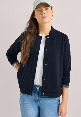 CECIL Between-Season Jacket in Blue: front