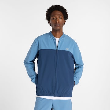 new balance Athletic Jacket in Blue: front