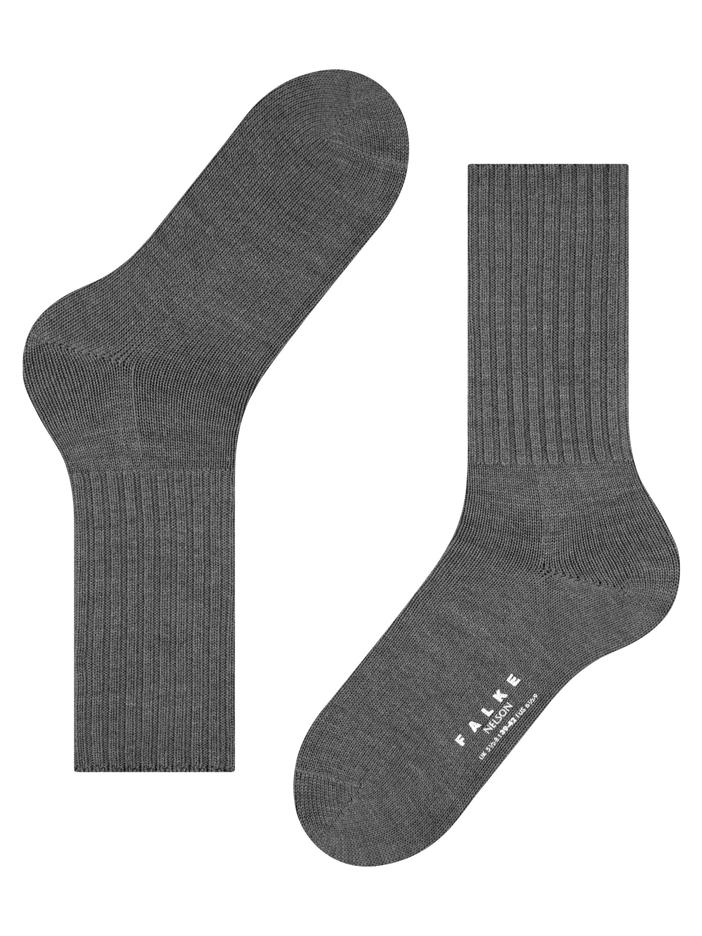 FALKE Socken 'Nelson'‌ in Grau