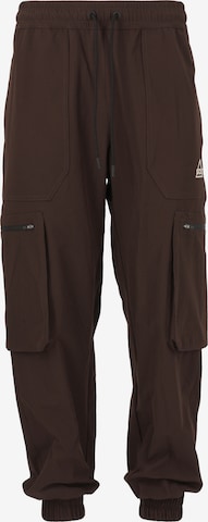 SOS Hose 'Salonga' in Braun: Vorderseite