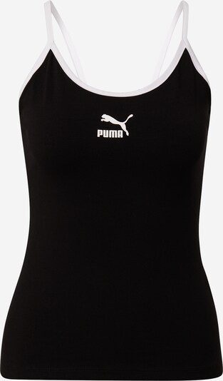 PUMA Top in schwarz / weiß, Produktansicht