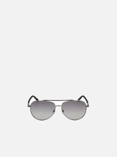 TIMBERLAND Zonnebril 'Timberland TB00039 Shiny gunmetal 60/15/135 MAN Sunglasses' in 60 in de kleur Zilver, Productweergave